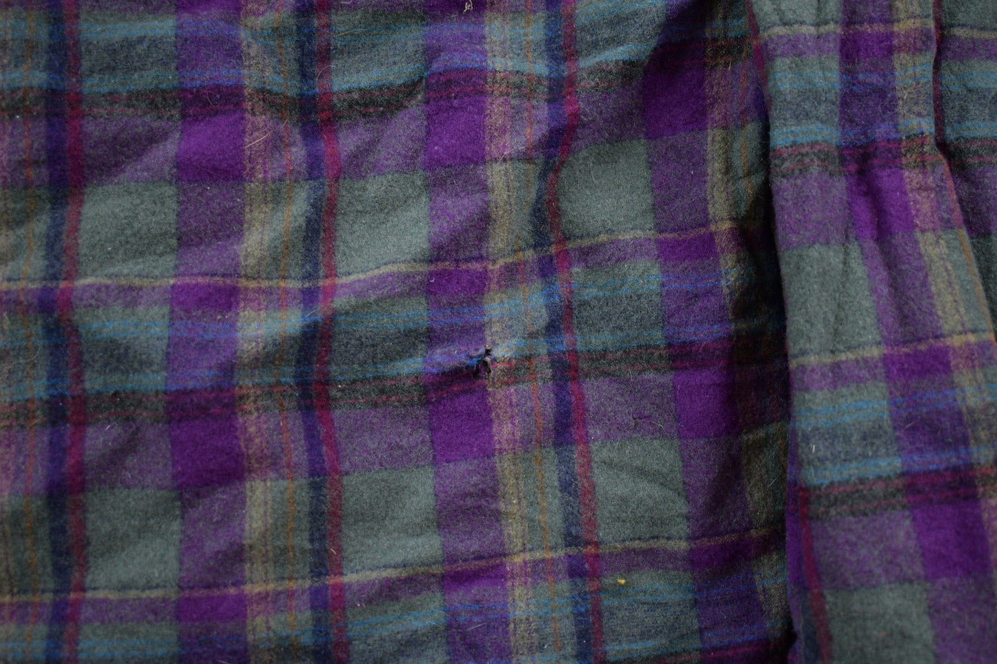 Vintage 1970s Kids Pendleton Plaid Button Up Shirt / 1970s Button Up / Vintage Flannel / Plaid Flannel / Casual Shirt / Made In USA from propervintagecanada