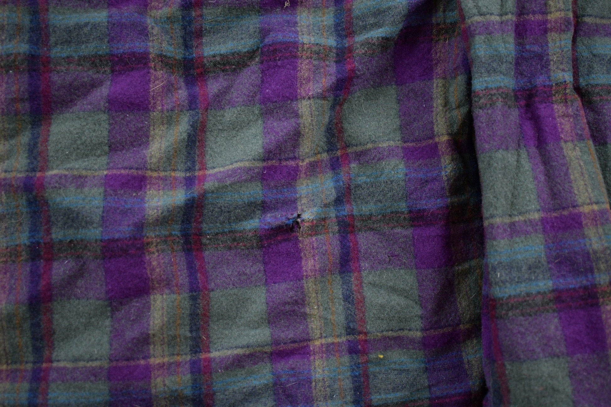 Vintage 1970s Kids Pendleton Plaid Button Up Shirt / 1970s Button Up / Vintage Flannel / Plaid Flannel / Casual Shirt / Made In USA from propervintagecanada