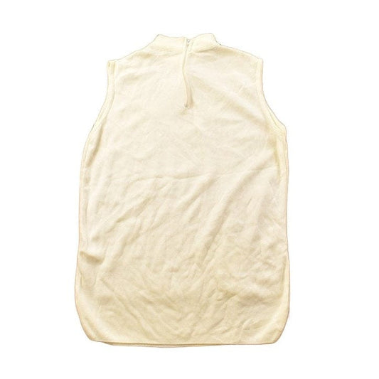 Vintage 1970s Knit Crewneck Sweater Vest Men's Small from propervintagecanada