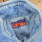 Vintage 1970s Land Hubber Denim Button Up Shirt Men's Medium from propervintagecanada