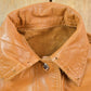 Vintage 1970s Leather Long Jacket from propervintagecanada