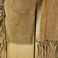 Vintage 1970s Leather Western Fringe Jacket Made In USA from propervintagecanada
