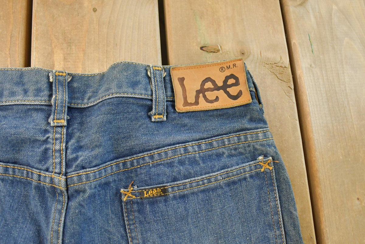 Vintage 1970s Lee Bell Bottom Flare Denim Jeans Men's 31 x 29 from propervintagecanada