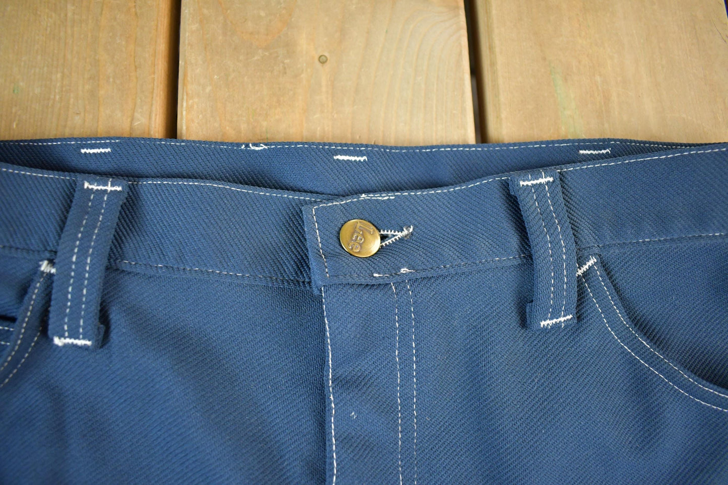 Vintage 1970s Lee Bell Bottom Flare Trousers Pants Men's Medium 34 x 32 from propervintagecanada