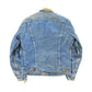 Vintage 1970s Lee Blanket Lined Denim Jean Trucker Jacket Men's Small from propervintagecanada
