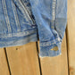 Vintage 1970s Lee Blanket Lined Denim Jean Trucker Jacket Men's Small from propervintagecanada