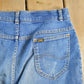 Vintage 1970s Lee Distressed Denim Jeans Men's 29 x 26 from propervintagecanada
