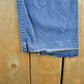 Vintage 1970s Lee Distressed Denim Jeans Men's 29 x 26 from propervintagecanada