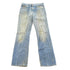 Vintage 1970s Lee Distressed Flare Denim Jeans Men&