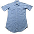 Vintage 1970s LEE Snap-Button Short Sleeve Denim Shirt Men&