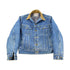Vintage 1970s Lee Storm Riders Blanket Lined Denim Jean Trucker Jacket Men&