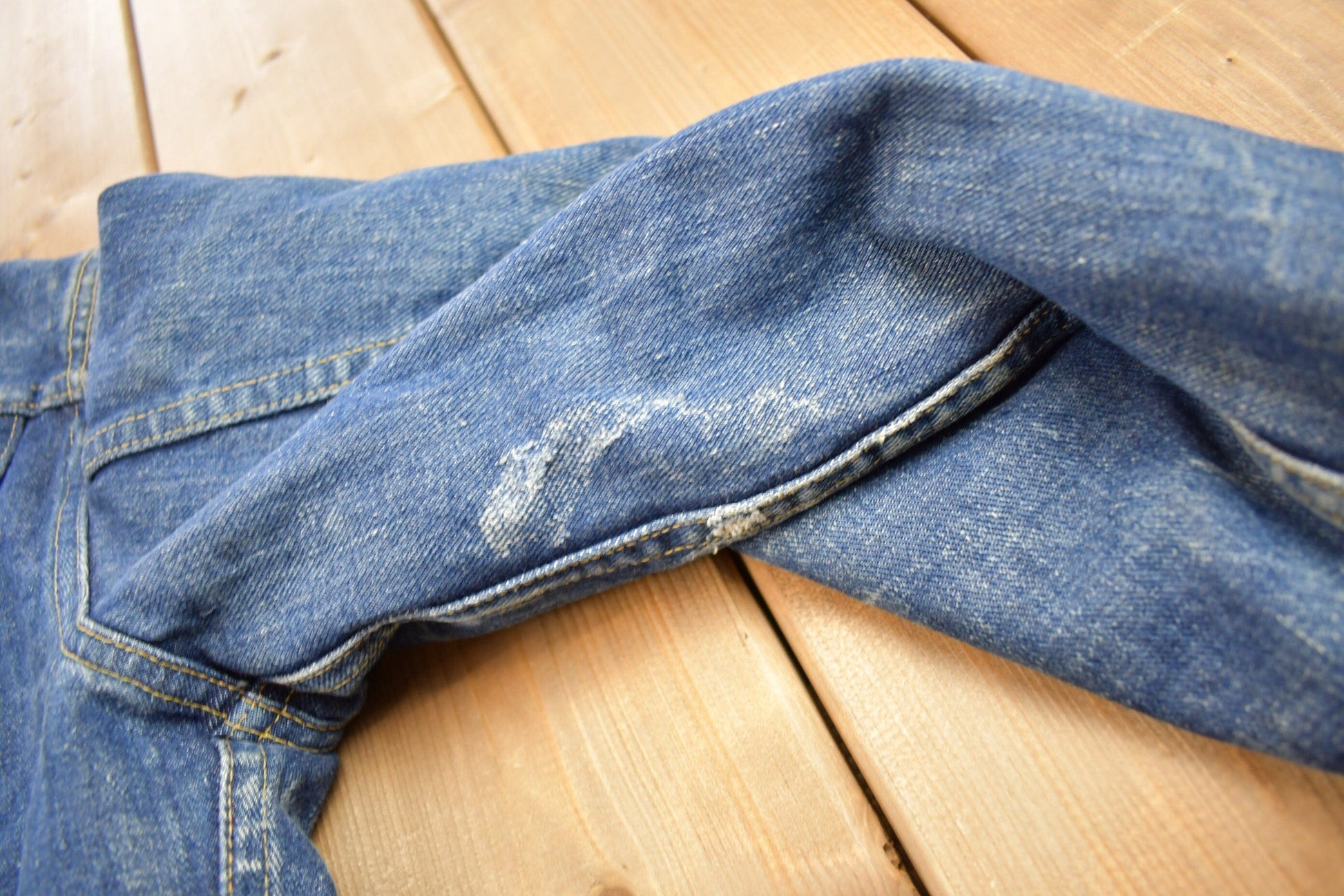 Vintage 1970s Lee Storm Riders Jean Jacket from propervintagecanada