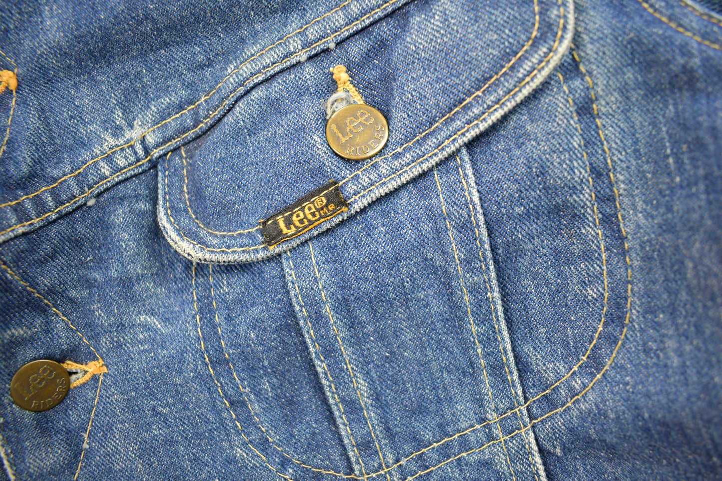 Vintage 1970s Lee Storm Riders Jean Jacket from propervintagecanada