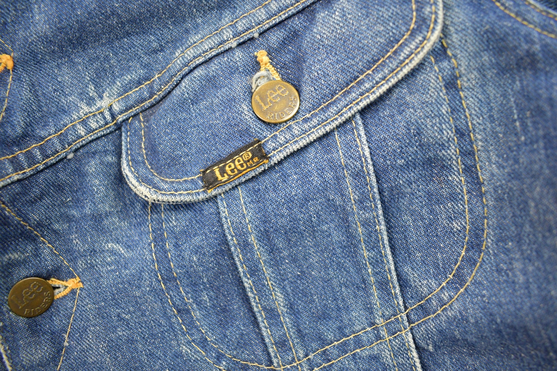 Vintage 1970s Lee Storm Riders Jean Jacket from propervintagecanada