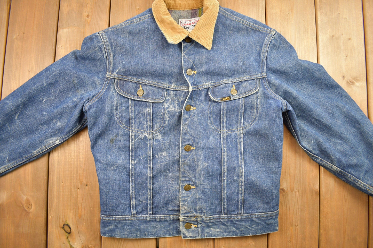 Vintage 1970s Lee Storm Riders Jean Jacket from propervintagecanada