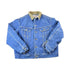 Vintage 1970s Lee Storm Riders Lined Jean Jacket Men&