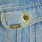 Vintage 1970s Lee Storm Riders Lined Jean Jacket Men's Large from propervintagecanada