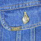 Vintage 1970s Lee Storm Riders Lined Jean Jacket Men's Large from propervintagecanada