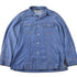 Vintage 1970s Lee Western Style Pearl Snap Button Up Denim Shirt Made in USA Men&