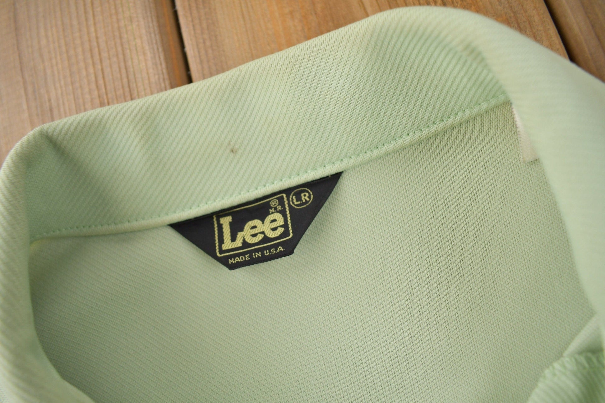 Vintage 1970s Lee Western Style Pearl Snap Button Up Shirt Made in USA Men's L from propervintagecanada
