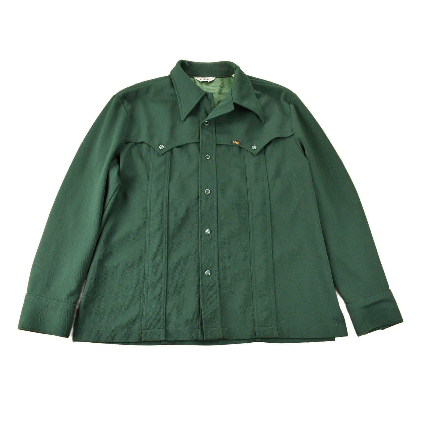 Vintage 1970s Lee Western Style Pearl Snap Button Up Shirt Made in USA Men's Large from propervintagecanada