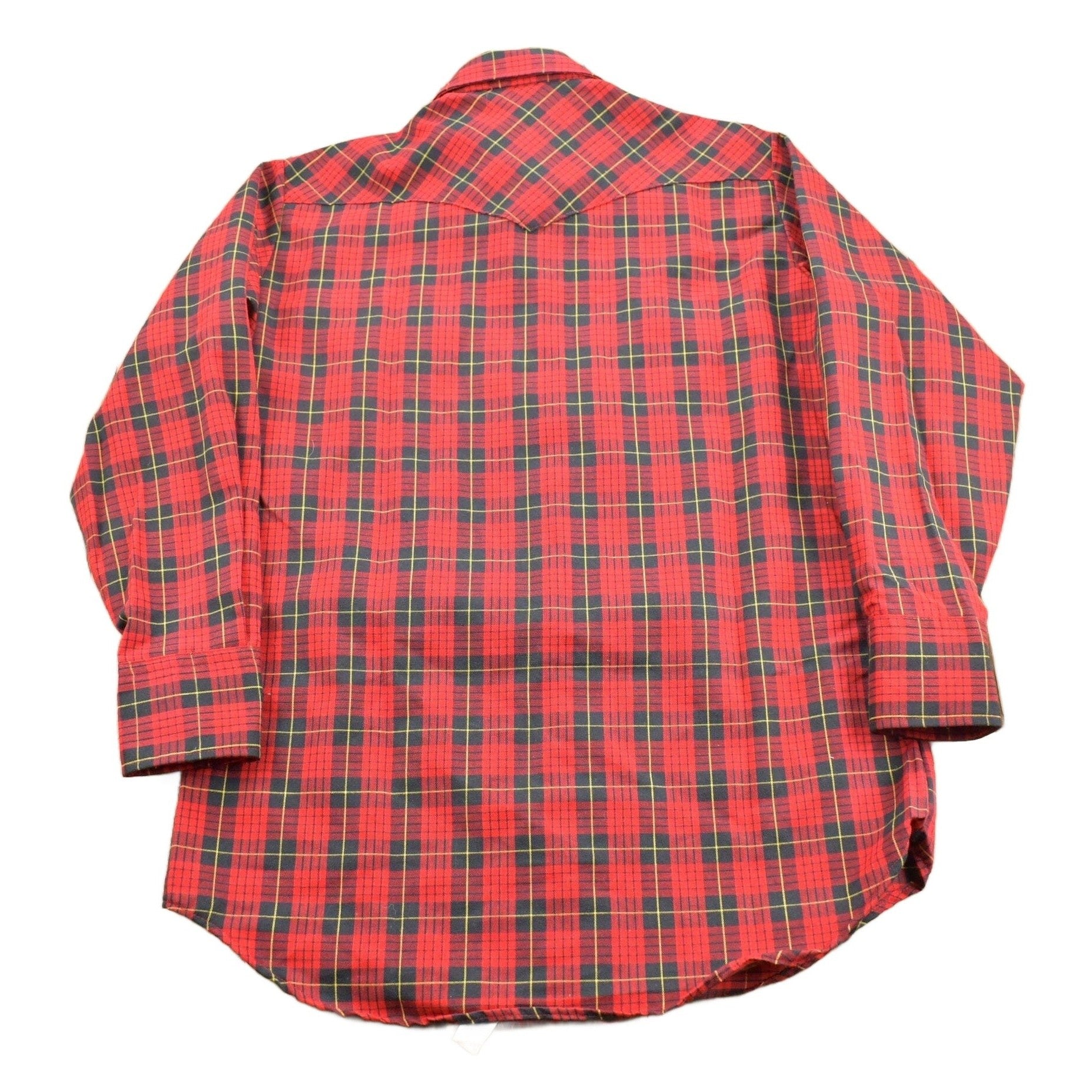 Vintage 1970s Lee Western Style Snap Button Flannel / True Vintage / Western Shirts / Made in USA / Cowboy Shirt / X Long Tails from propervintagecanada