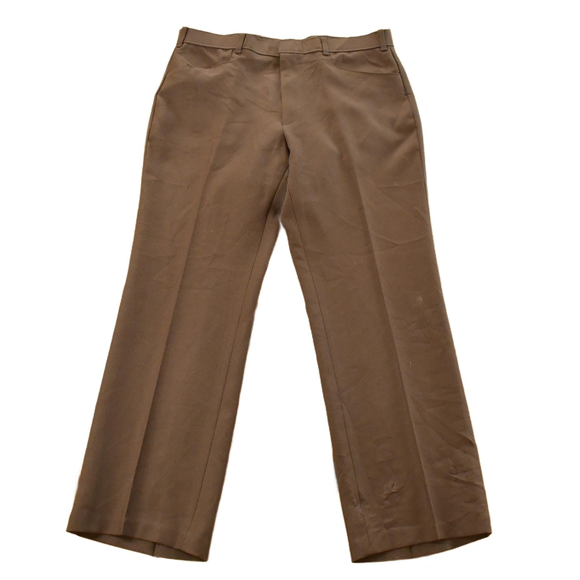 Vintage 1970s Levi's Action Slacks Pants Men's 36 x 30 from propervintagecanada