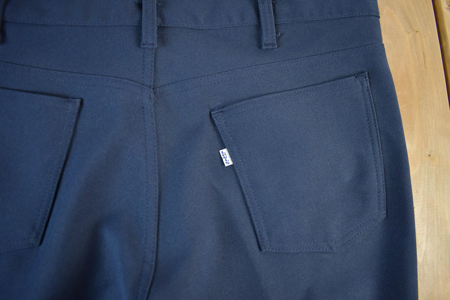 Vintage 1970s Levi's Bell Bottom Flare Pants Men's 34 x 30 from propervintagecanada
