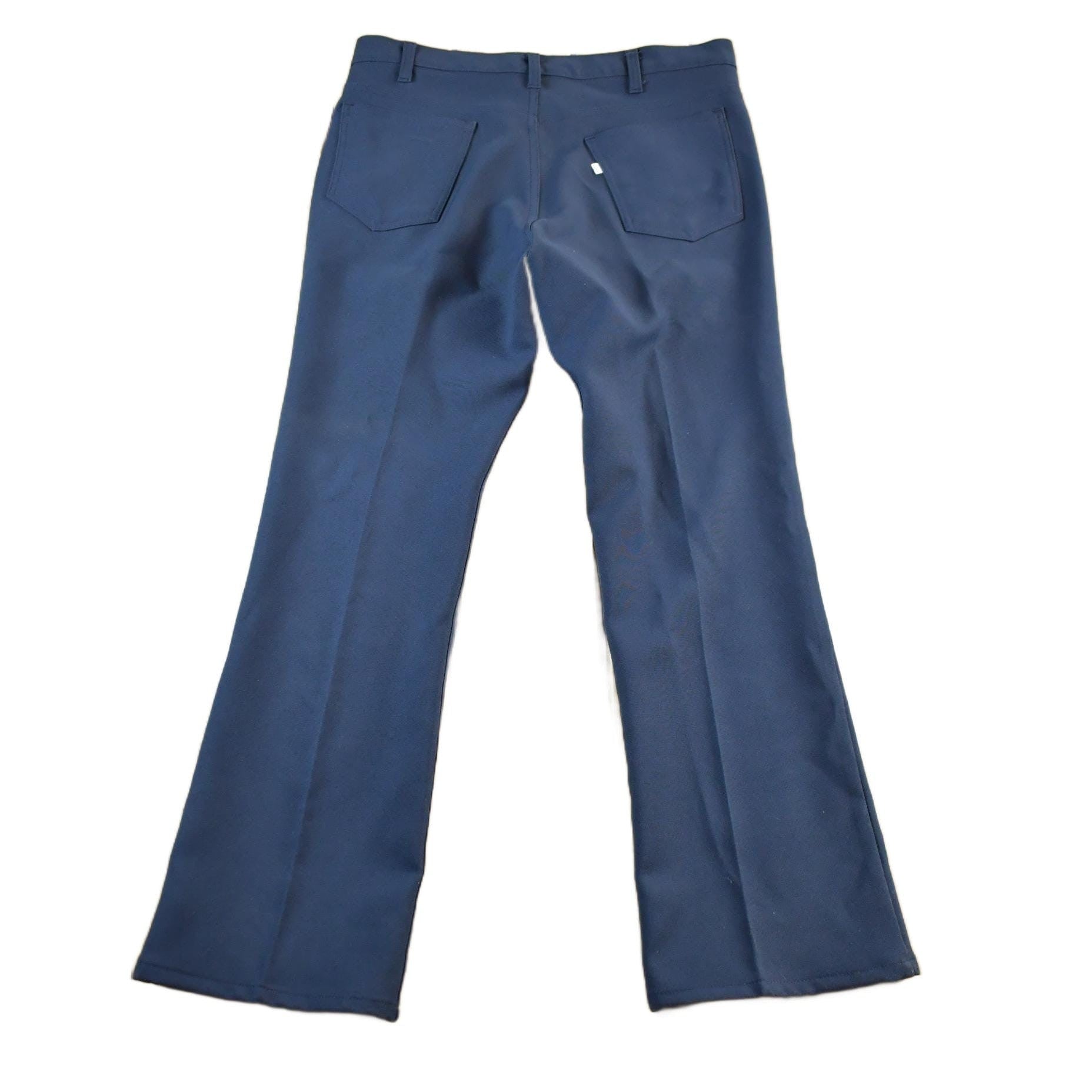 Vintage 1970s Levi's Bell Bottom Flare Pants Men's 34 x 30 from propervintagecanada