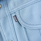 Vintage 1970s Levi's Blue Tab Big E Western Style Pearl Snap Button Up Shirt Made in USA Men's M from propervintagecanada