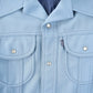 Vintage 1970s Levi's Blue Tab Big E Western Style Pearl Snap Button Up Shirt Made in USA Men's M from propervintagecanada