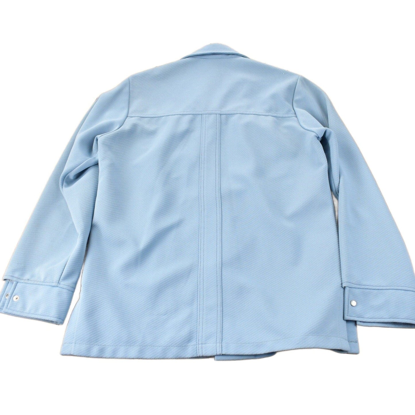 Vintage 1970s Levi's Blue Tab Big E Western Style Pearl Snap Button Up Shirt Made in USA Men's M from propervintagecanada