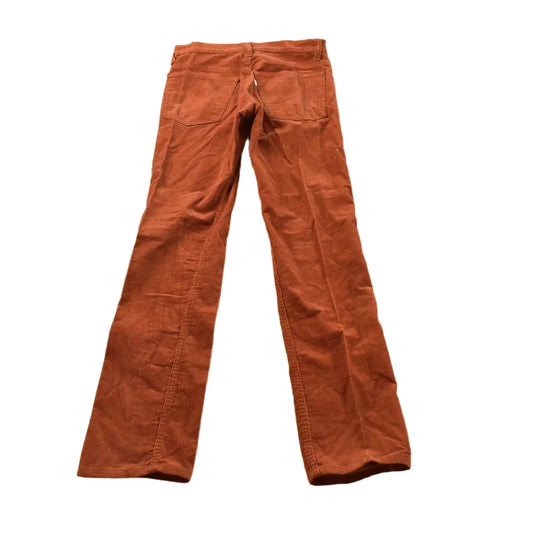 Vintage 1970s Levi's Orange Corduroy Pants Women's 29 x 32.5 from propervintagecanada