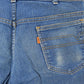 Vintage 1970s Levi's Orange Tab Bell Bottom Flare Denim Jeans Men's 35 x 31 from propervintagecanada