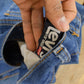 Vintage 1970s Levi's Orange Tab Bell Bottom Flare Denim Jeans Men's 35 x 31 from propervintagecanada