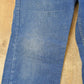 Vintage 1970s Levi's Orange Tab Bell Bottom Flare Denim Jeans Men's 35 x 31 from propervintagecanada