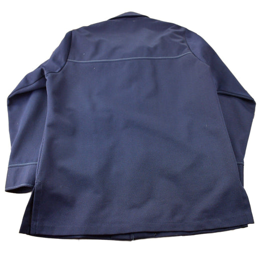 Vintage 1970s Levi's Panatela Tops Blue Western Style Button Up Shirt Jacket Made in USA Men's XL from propervintagecanada