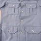 Vintage 1970s Levi's Panatela Tops Grey Western Style Button Up Shirt Made in USA Men's L from propervintagecanada