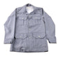 Vintage 1970s Levi's Panatela Tops Grey Western Style Button Up Shirt Made in USA Men's L from propervintagecanada
