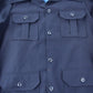 Vintage 1970s Levi's Panatela Tops Western Style Blue Button Up Shirt Made in USA Men's XL from propervintagecanada