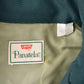 Vintage 1970s Levi's Panatela Tops Western Style Dark Green Button Up Shirt Made in USA Men's XL from propervintagecanada