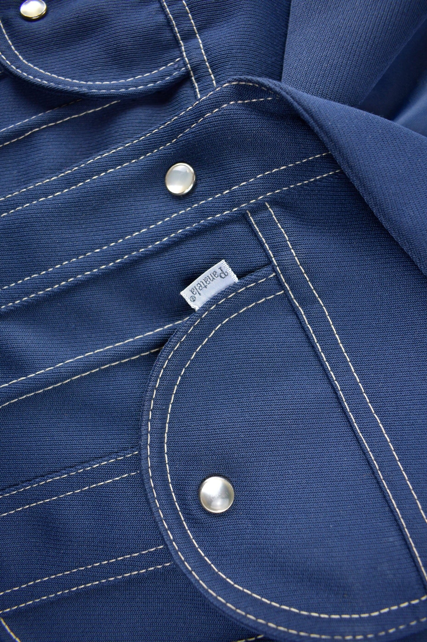 Vintage 1970s Levi's Panatela Tops Western Style Pearl Snap Button Up Shirt Made in USA Men's L from propervintagecanada