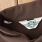 Vintage 1970s Levi's Panatela Western Style Brown Button Up Shirt Made in USA Men's XL from propervintagecanada