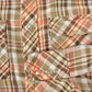 Vintage 1970s Levi's Pearl Snap Western Style Plaid Button Up Flannel Shirt Men's S from propervintagecanada