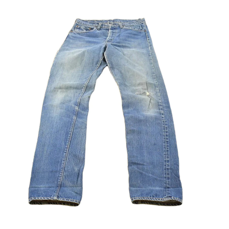 Vintage 1970s Levi's Single Stitch Regular Fit Denim Jeans Men's 31 x 33.5 from propervintagecanada