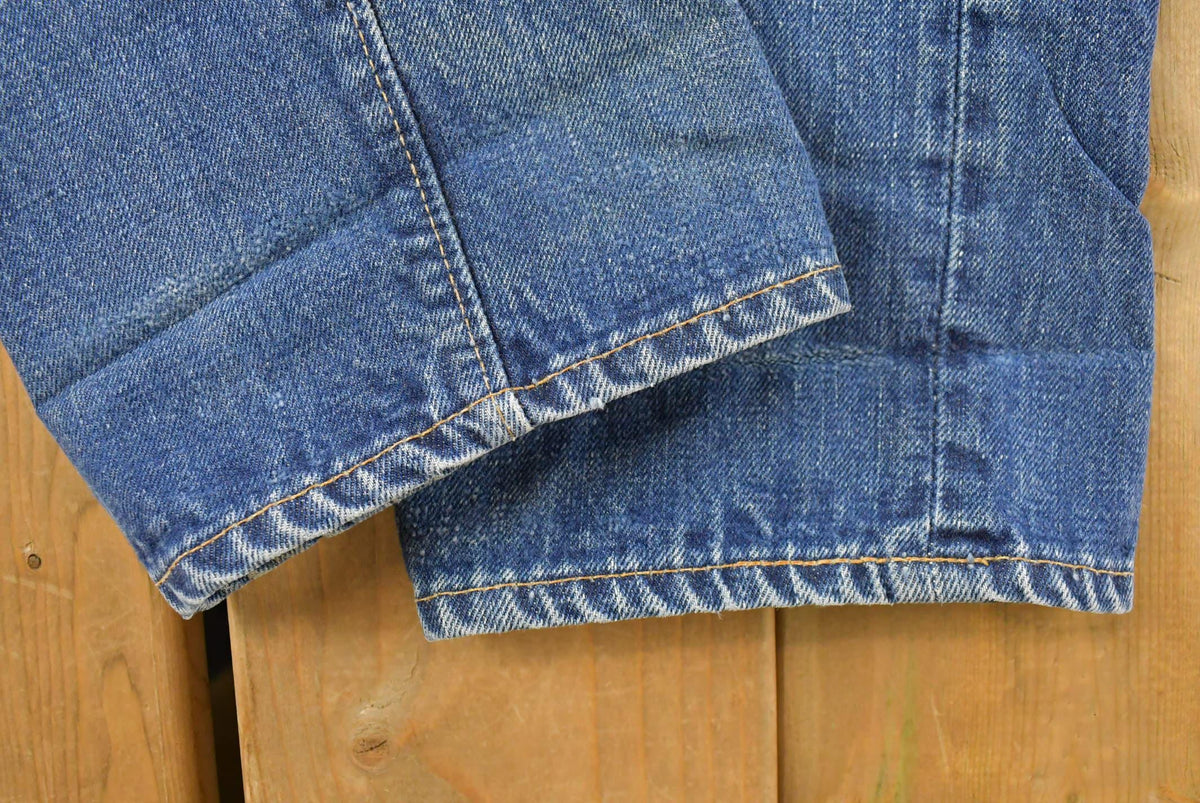 Vintage 1970s Levi's Single Stitch Regular Fit Denim Jeans Men's 31 x 33.5 from propervintagecanada