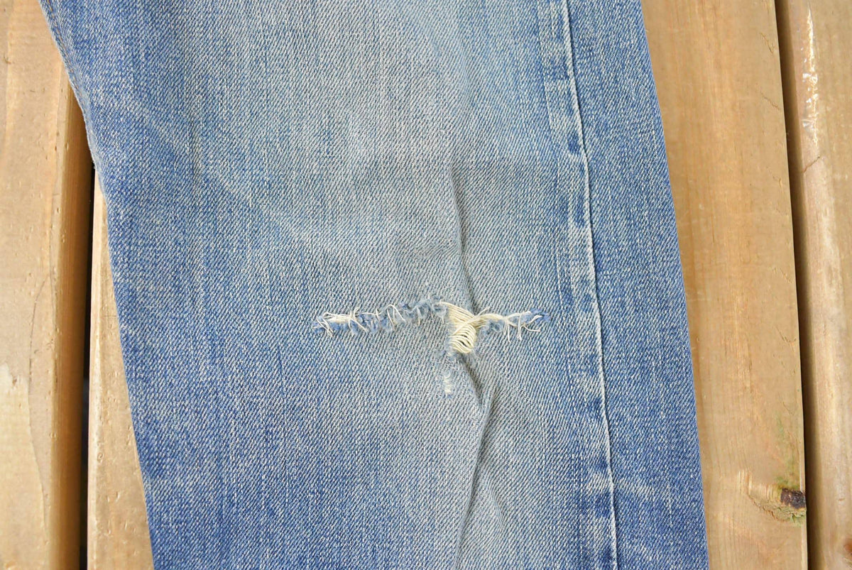 Vintage 1970s Levi's Single Stitch Regular Fit Denim Jeans Men's 31 x 33.5 from propervintagecanada