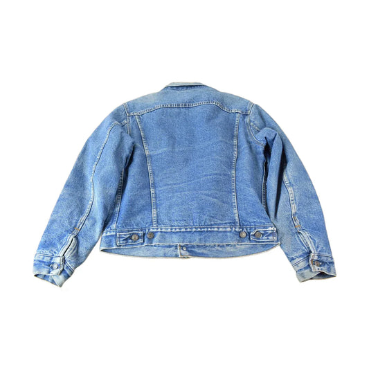 Vintage 1970s Levi's Type 3 Blanket Lined Denim Jacket Men's Small from propervintagecanada