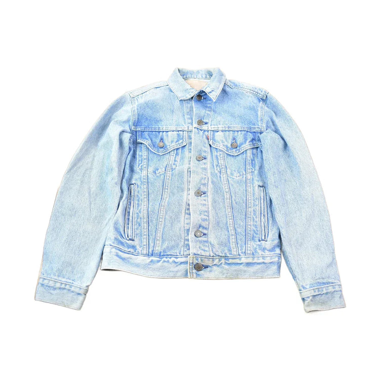 Vintage 1970s Levi's Type 3 Light Wash Denim Jacket from propervintagecanada