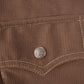 Vintage 1970s Levi's Western Style Brown Button Up Shirt Made in USA Men's XL from propervintagecanada